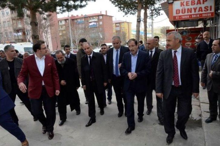 Bakan Ala, Palandöken İlçesi’nde Esnafı Gezdi Destek İstedi G4