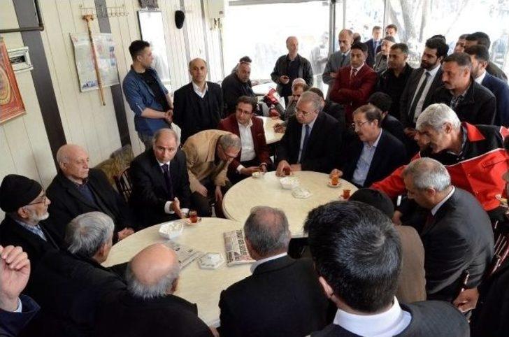 Bakan Ala, Palandöken İlçesi’nde Esnafı Gezdi Destek İstedi G5