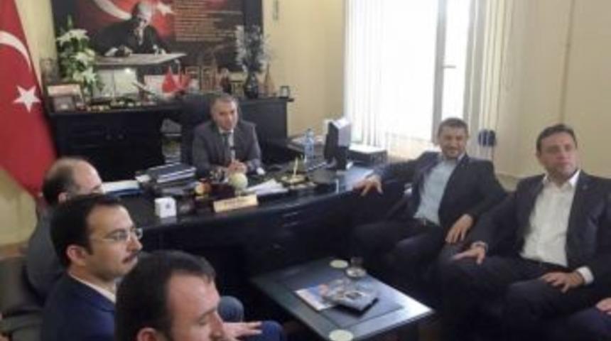 Ak Parti Milletvekili Adayları Kozaklı Kaymakamı Duru&rsquo;yu Ziyaret Etti