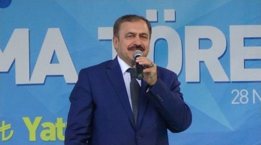 Orman Ve Su İşleri Bakanı Veysel Eroğlu: