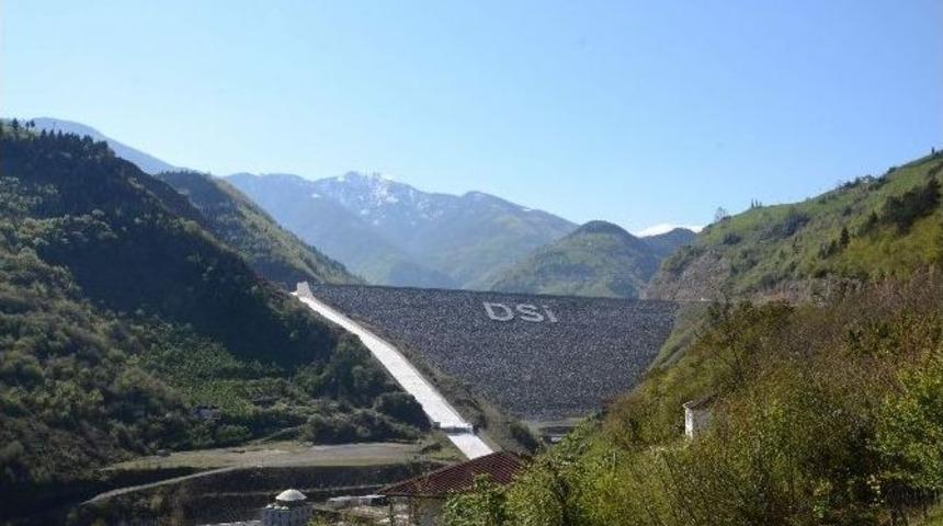 Trabzon&rsquo;da Atasu Barajı&rsquo;nda Doluluk Oranı Y&uuml;zde Y&uuml;ze Ulaştı
