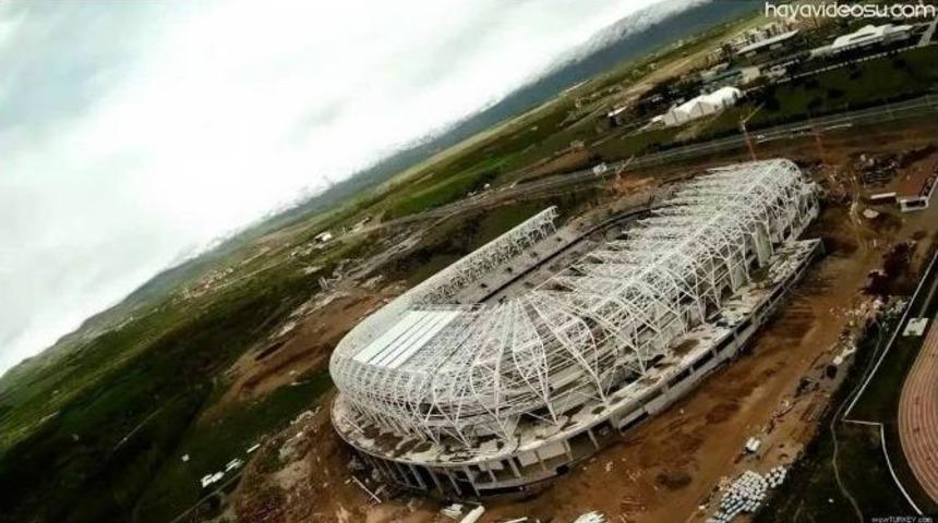 Malatya Arena&rsquo;nın Havadan Fotoğrafları