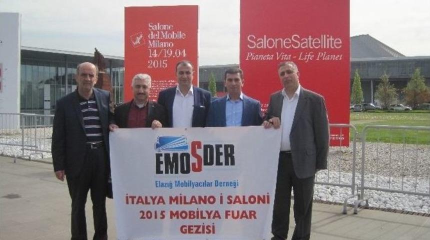 Elazığ Mobilyacılar Derneği İtalya&rsquo;da Fuara Katıldı