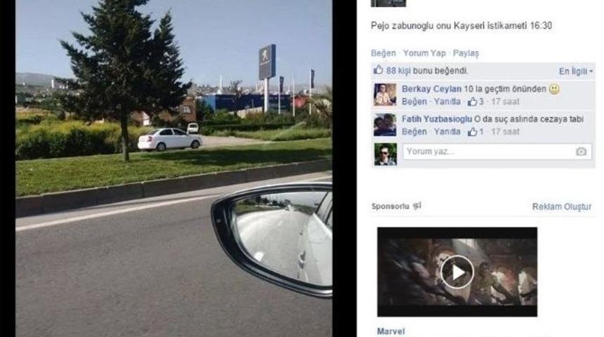 Radar Cezasına Facebook&rsquo;tan &Ouml;nlem