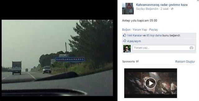 Radar Cezasına Facebook’tan Önlem