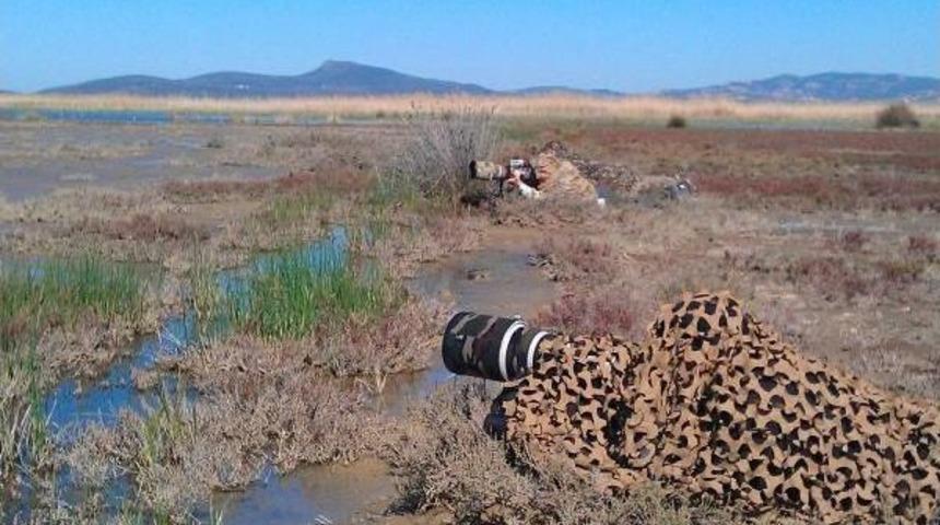 Kuş Cenneti'nin G&uuml;zelliği Bu Karelerde