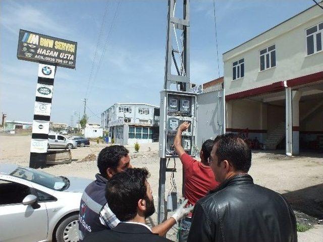 Dicle Edaş, Ek Sanayi Sitesindeki Çalışmaları Tamamladı