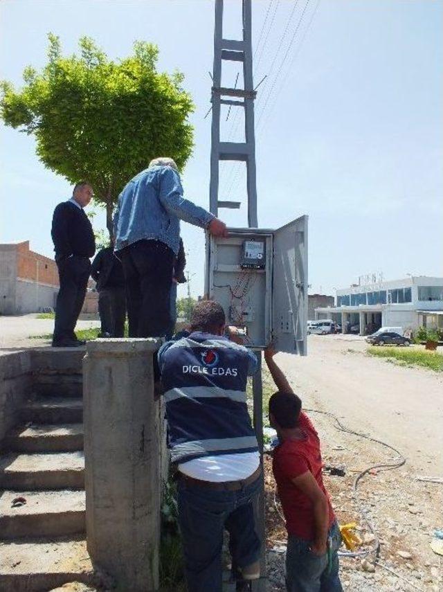 Dicle Edaş, Ek Sanayi Sitesindeki Çalışmaları Tamamladı