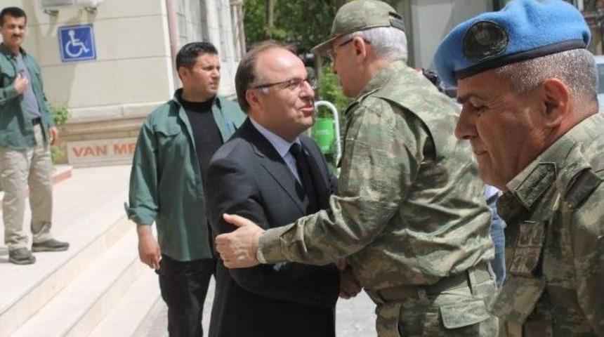 2. Ordu Komutanı Adem Huduti Siirt&rsquo;e Geldi