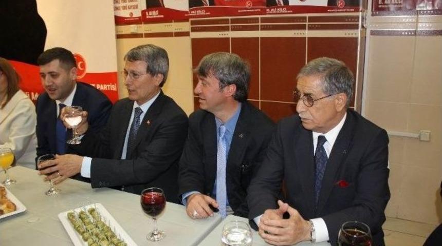 Mhp Kayseri Milletvekili Adayı Hasan Ali Kilci&rsquo;nin Se&ccedil;im B&uuml;rosu A&ccedil;ıldı