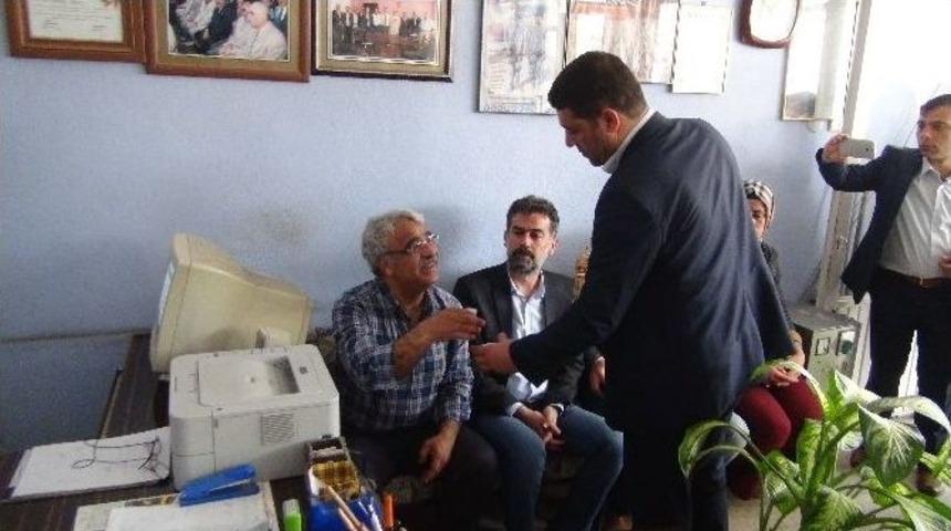 Hdp Mardin Milletvekili Adayı Mithat Sancar Kızıltepe&rsquo;de Ziyaretlerde Bulundu