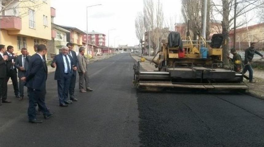 Kars Belediyesi Asfalt Sezonunu A&ccedil;tı