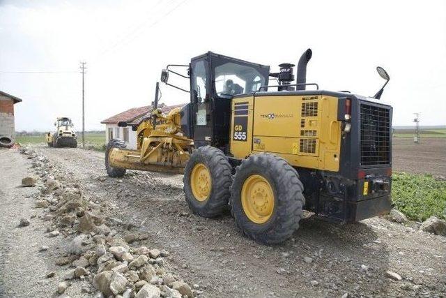 Odunpazarı’nda Üst Yapı Çalışmaları