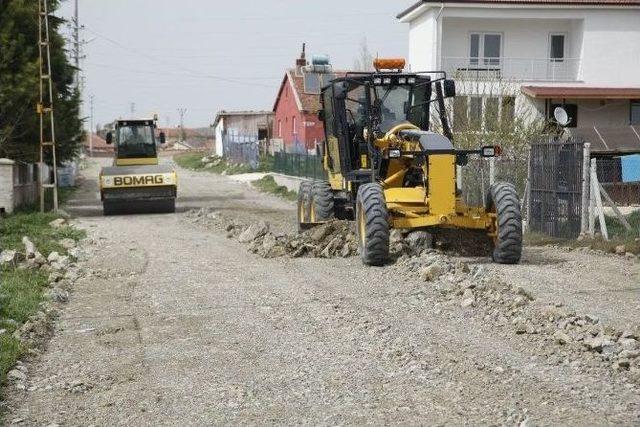 Odunpazarı’nda Üst Yapı Çalışmaları