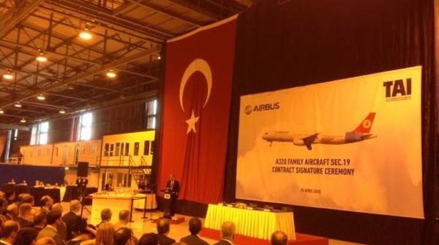 Tusaş Airbus A320 U&ccedil;akları I&ccedil;in 19 Numaralı G&ouml;vde Panelini &Uuml;retecek