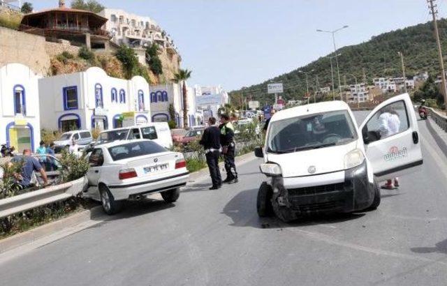 Bodrum'daki Kazada 1 Kişi Yaralandı