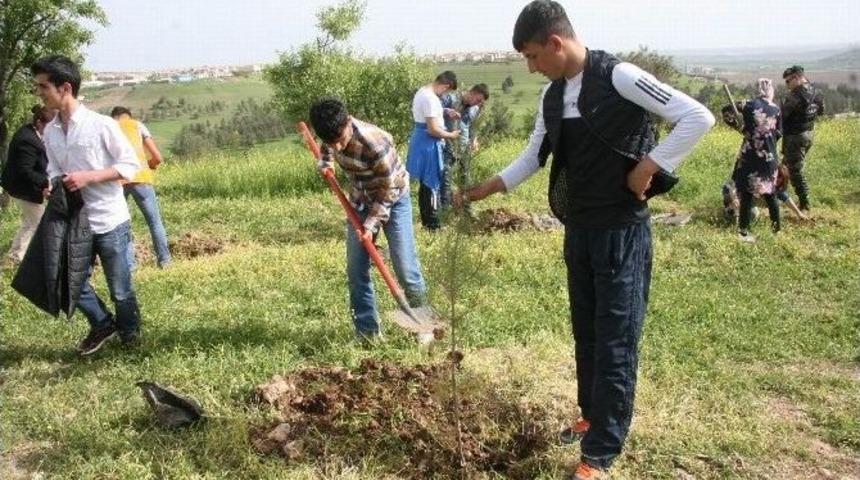 Diyarbakır Emniyet M&uuml;d&uuml;rl&uuml;ğ&uuml;&rsquo;nden Fidan Dikim Etkinliği