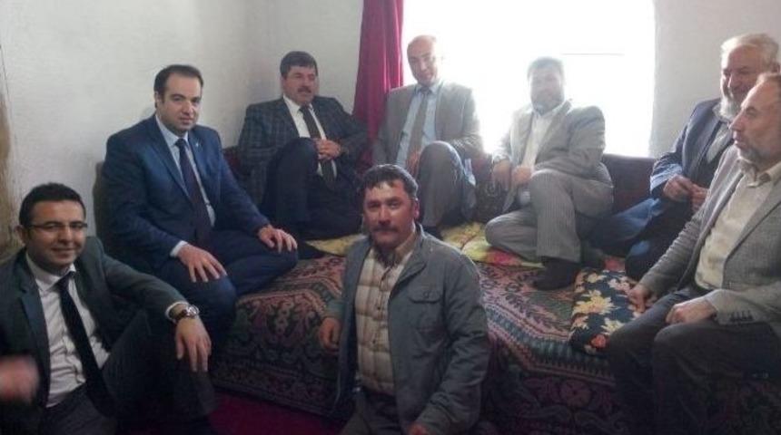 Ak Parti Milletvekili Adayı &Ouml;zkaya, Sandıklı Ve Dinar K&ouml;ylerini Ziyaret Etti