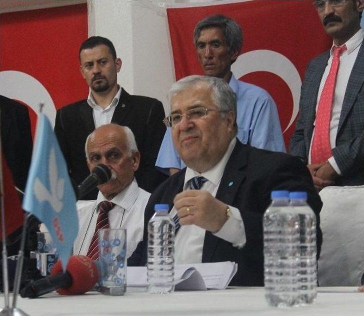 Dsp Genel Başkanı Türker, Mersin’de Milletvekili Adaylarını Tanıttı G1