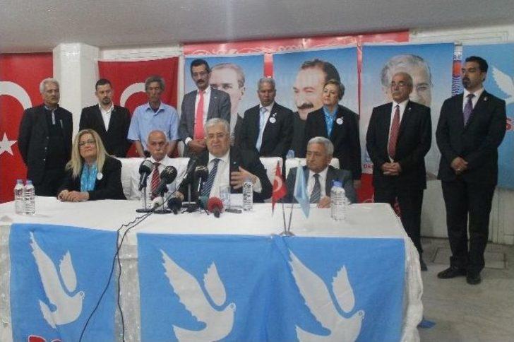 Dsp Genel Başkanı Türker, Mersin’de Milletvekili Adaylarını Tanıttı G3