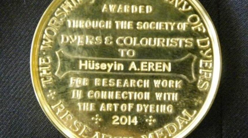 Tekstil Araştırması&rsquo;na İngiltere&rsquo;den Altın Madalya