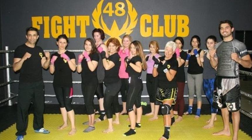 (&ouml;zel Haber) Muğlalı Kadınlar Şiddete Karşı Kıck Boks &Ouml;ğreniyor