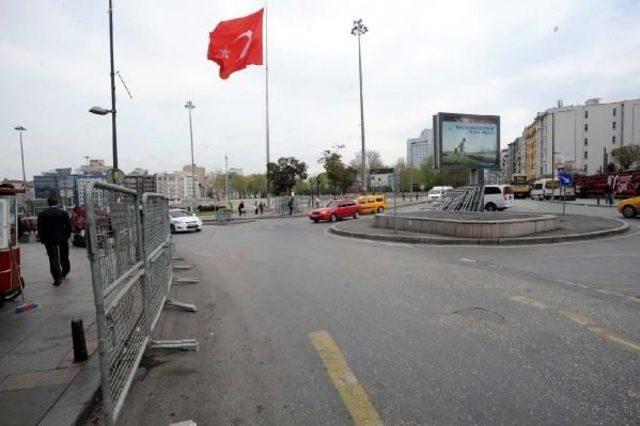 Taksim'de 1 Mayıs Önlemleri