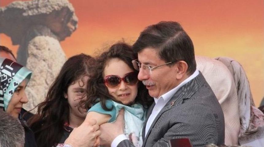 Başbakan Davutoğlu Nevşehir&rsquo;de Hat A&ccedil;ılış T&ouml;renine Katıldı