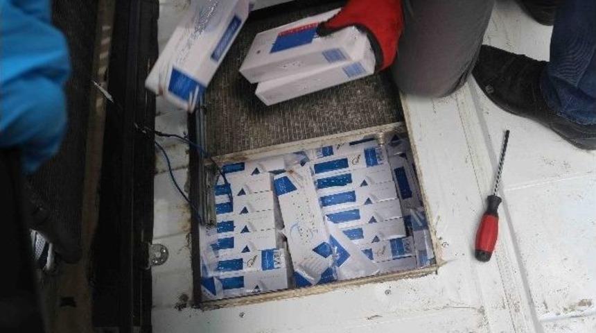 Siirt&rsquo;te 44 Bin 700 Paket Ka&ccedil;ak Sigara Ele Ge&ccedil;irildi