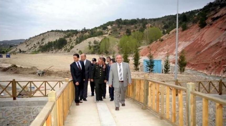 Vali Nayir, Yenipazar İl&ccedil;esindeki Harmankaya Kanyonunda İncelemede Bulundu