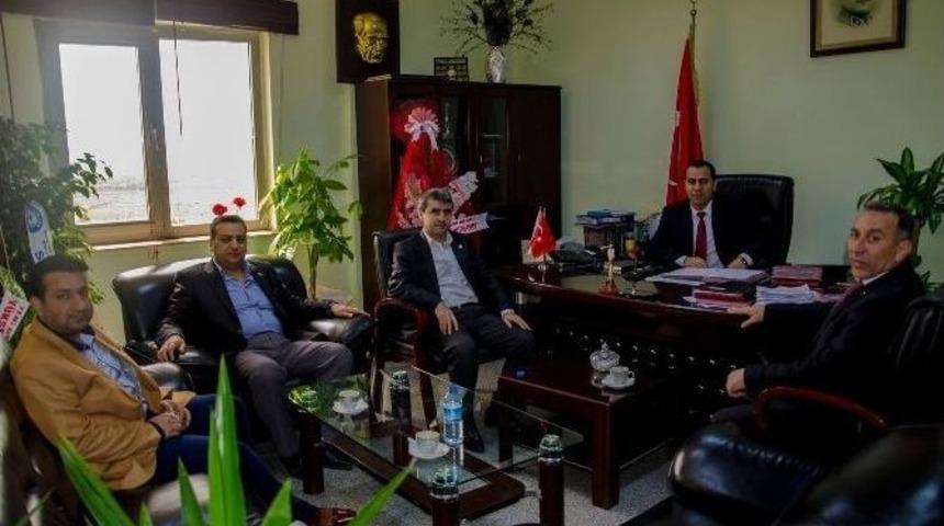 Cizre Kuyumcular Derneği&rsquo;nden Hastane Başhekimi Erzen&rsquo;e Ziyaret