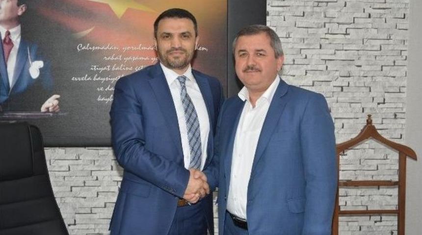 Başkan Anlayan Ve Ekibinden &Ccedil;oruh&rsquo;a &rsquo;hayırlı Olsun&rsquo; Ziyareti