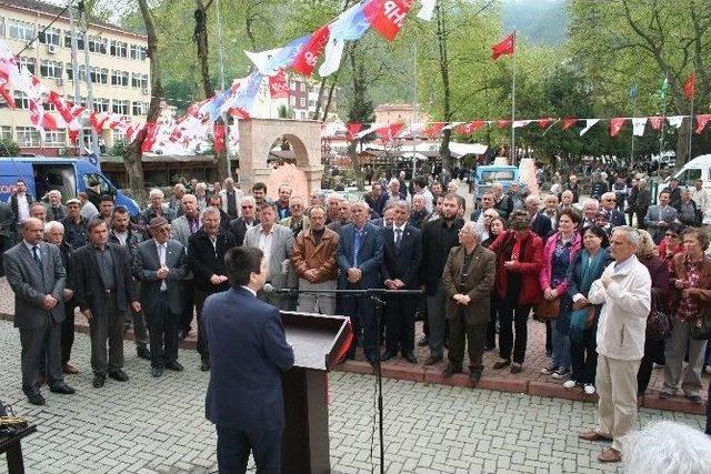 Chp’li Aday Yenidünya, Bozkurt Ve Hanönü’nü Ziyaret Etti