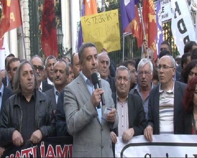 Suriye'de Öldürülen Aleviler Için Protesto Eylemi