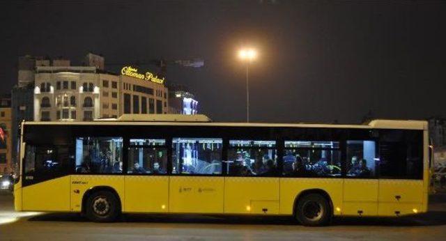 Binlerce Polis Taksim Ve Beşiktaş ta Yerlerini Aldı 1