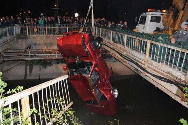 Otomobil Kanala U&ccedil;tu:1 Yaralı 3