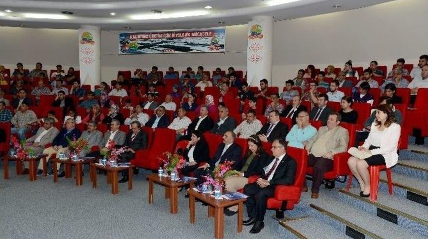 Kumluca&rsquo;da &ldquo;kalıntısız &Uuml;retim İ&ccedil;in Biyolojik M&uuml;cadele&rdquo; Sempozyumu Ger&ccedil;ekleştirildi