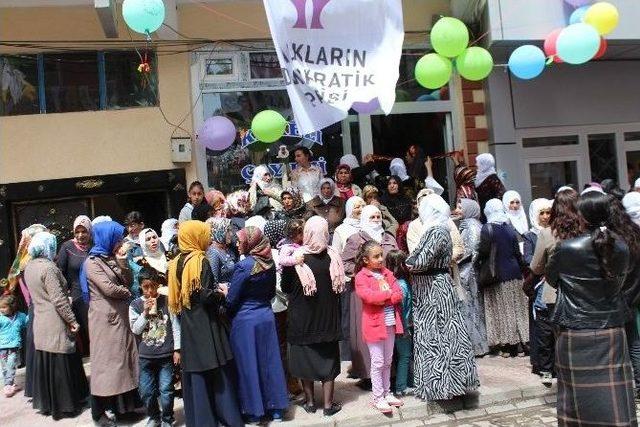 Hdp Bulanık’ta Kadın Bürosu Açtı