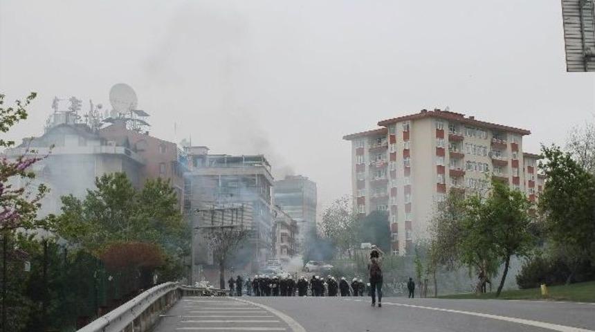Beşiktaş&rsquo;ta Polis M&uuml;dahalesi Başladı