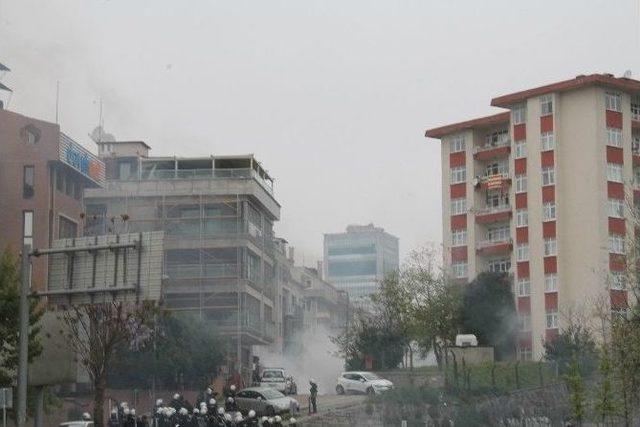 Beşiktaş’ta Polis Müdahalesi Başladı