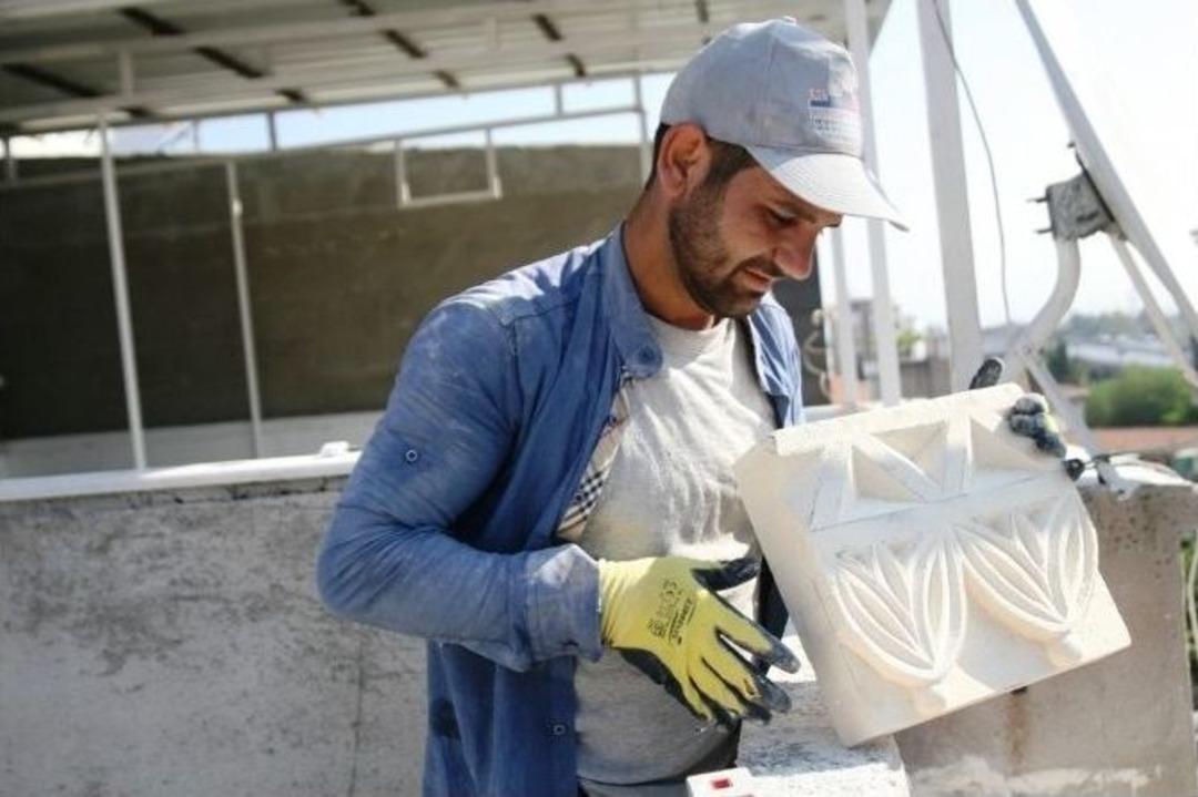 İnşaat İş&ccedil;ileri 1 Mayıs&rsquo;ı &Ccedil;alışarak Ge&ccedil;iriyor