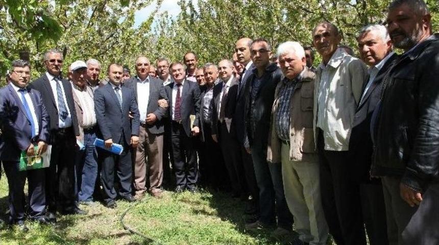 Bakanlık Yetkilileri Tarımsal Afet Bölgesinde İncelemede Bulundu