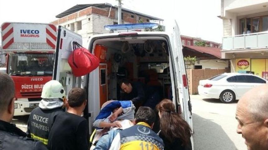 D&ouml;rt Katlı Binada İntihar Girişimi