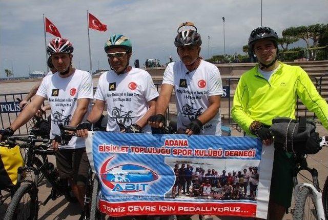 Bisikletli Gençler ’medeniyet Ve Barış Turu’na Çıktı