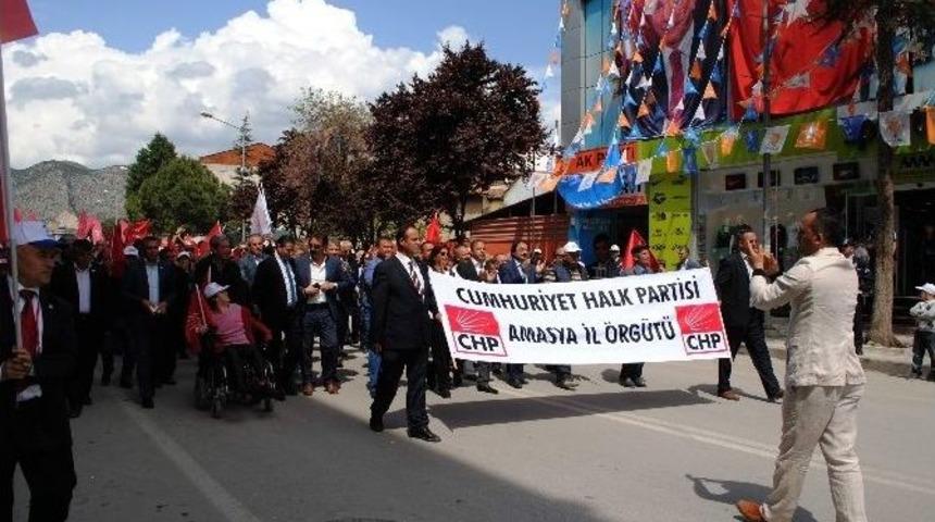 1 Mayıs Amasya&rsquo;da Kutlandı