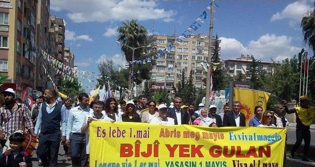 Şanlıurfa’da 1 Mayıs Kutlaması