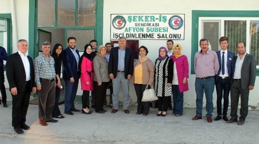 Ak Parti Milletvekili Adayı Sıvacı "iş&ccedil;i Bayramında" İş&ccedil;ileri Unutmadı