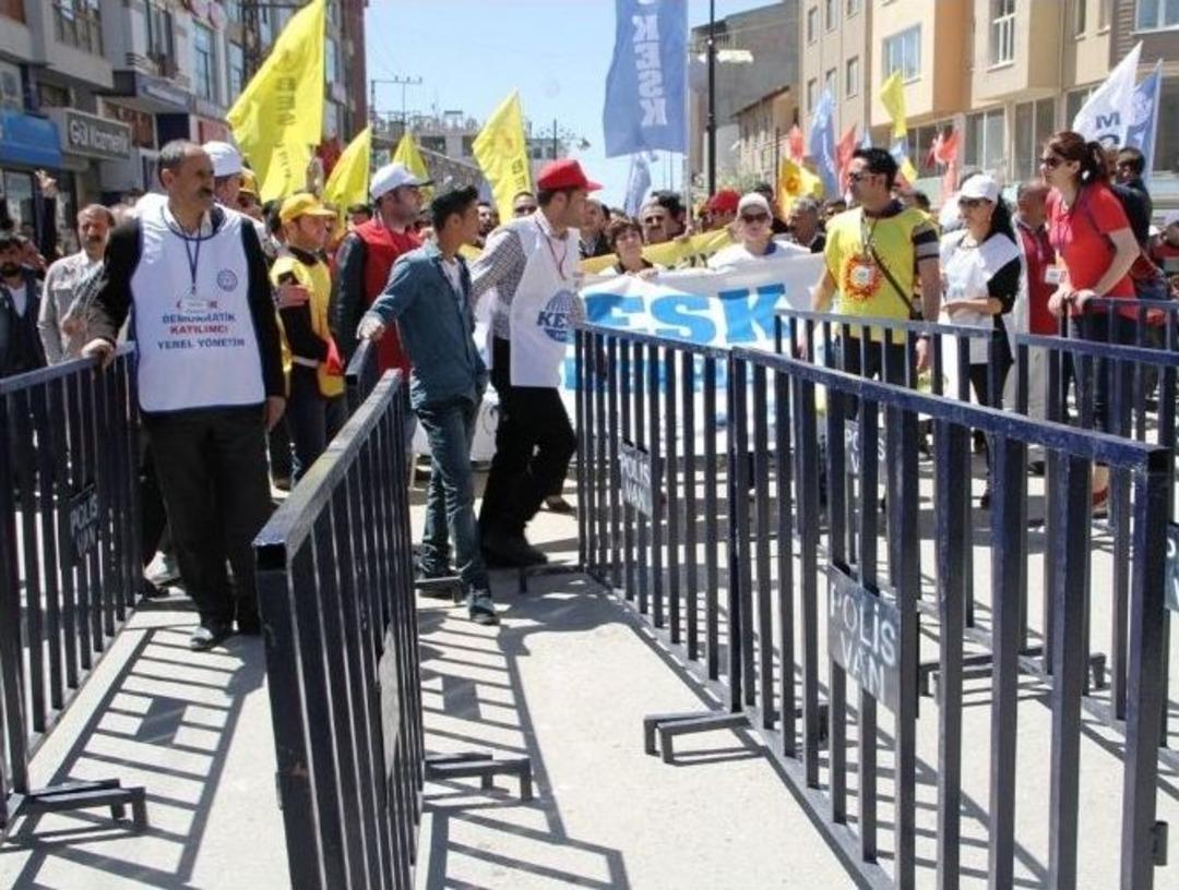 Van&rsquo;da 1 Mayıs Kutlamaları