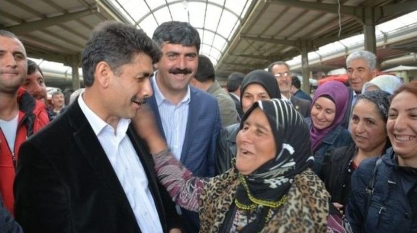 Atalay Ve Baydar&rsquo;a Esnaftan Yoğun İlgi