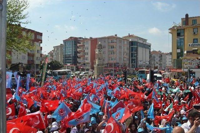 Çerkezköy’de Örnek 1 Mayıs Kutlaması